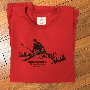 J. Crew Vintage Graphics Ski Shirt